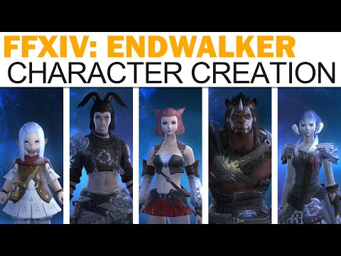 Final Fantasy XIV gameplay video shows character customisation; is  colourful