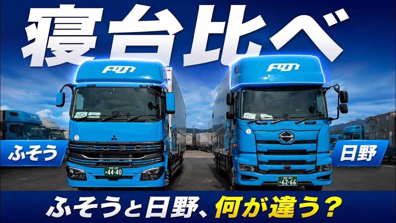 日野 Profia & 三菱ふそう Fuso Super Greet Large Truck, New Super