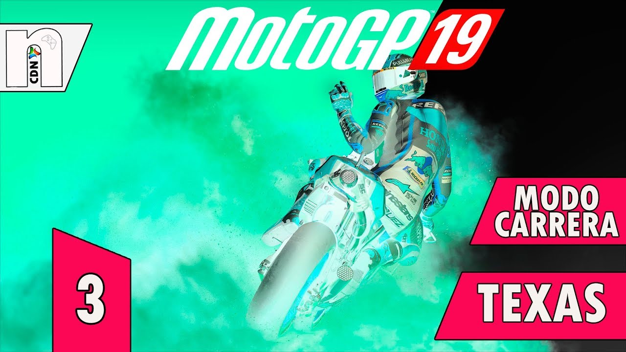 MotoGP 19 - Modo Carrera Moto 3 #3 "Texas (USA)" - En Español