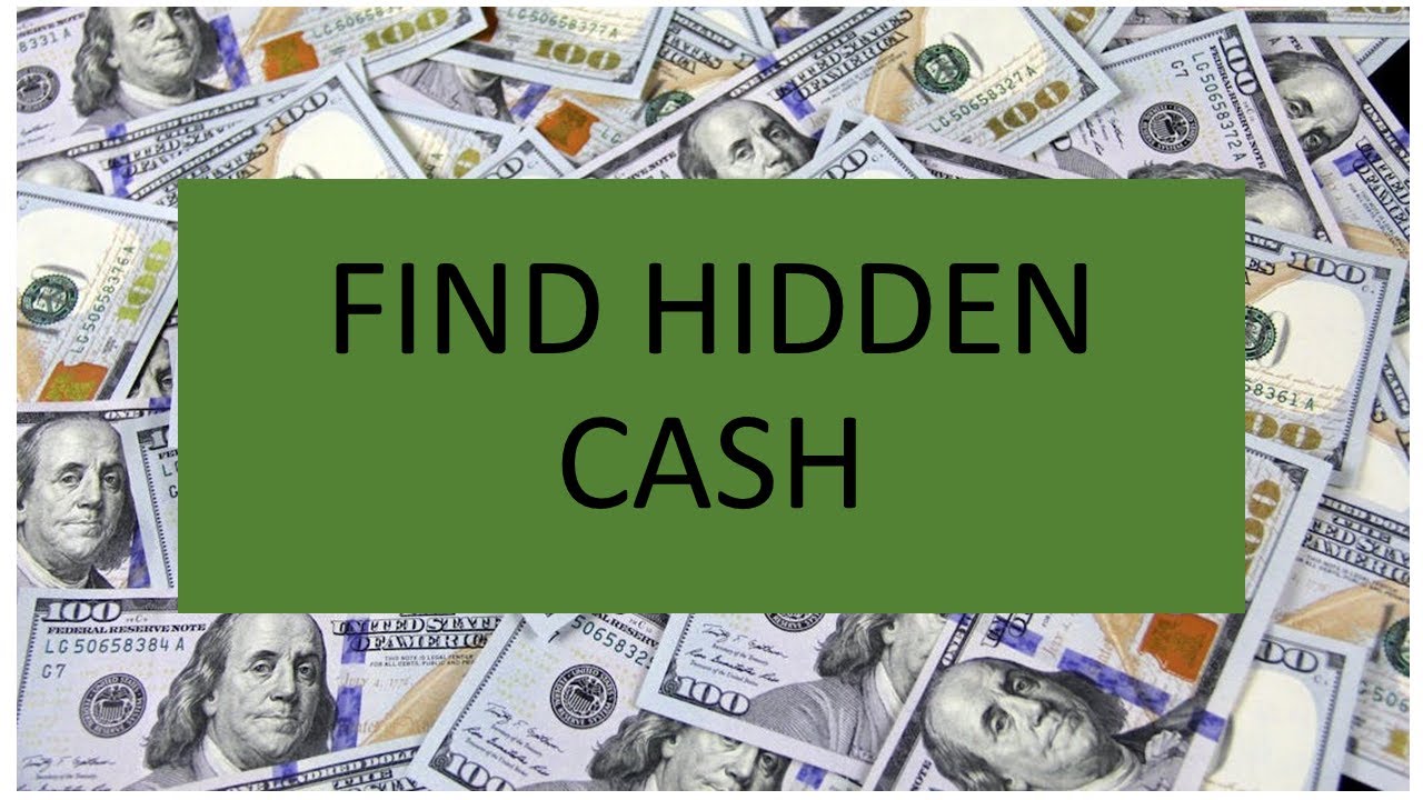 Where people hide money