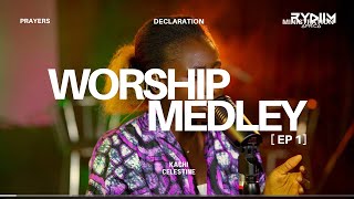 Intense worship medley with Kachi Celestine, Prayer companion. Spirit filled worship