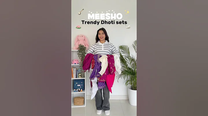 #meeshofinds Dhoti Kurta Set Haul 🦢🪷✨ #shorts #viral #meesho #meeshohaul #dhotistyle #kurta #fyp
