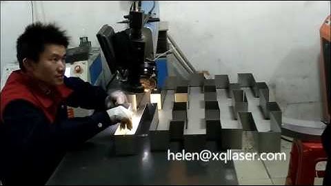 yag laser welding bigger letter so quick can replace of expensive tig welding machine worker