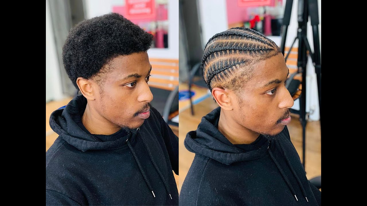 Men's Cornrows Braids - London Afro Hairdresser Barber Nearby | FroHub