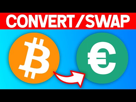   How To Convert Swap BTC To EUR On Binance 2021