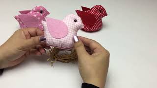 How to sew bird?