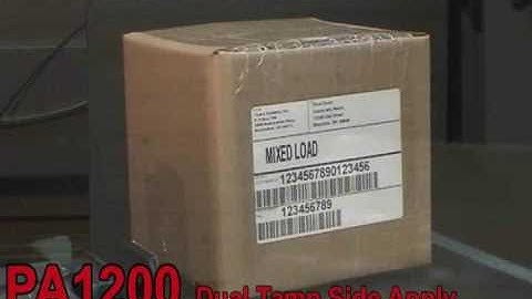 Tharo Systems Inc. PA1200 Dual Tamp Side Apply Label Applicator