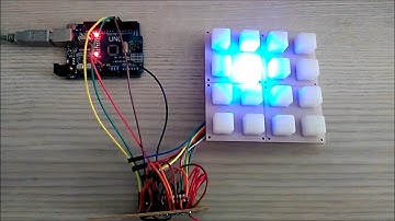 Button Pad 4x4 - Testing LEDs