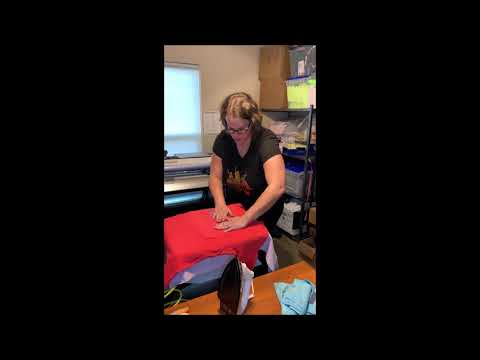 How To Apply A Custom Spangle Transfer Using An Iron