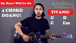 Video Mix - Chord Gampang (My Heart Will Go On - Celine Dion) by Arya Nara (Tutorial Gitar) Untuk Pemula - Playlist 