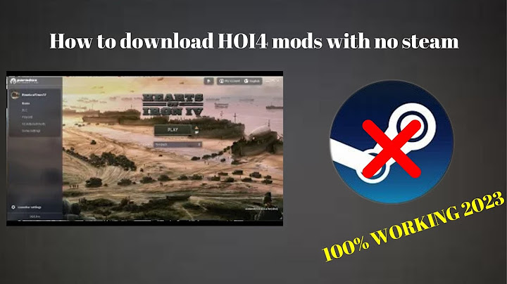 สอนโหลด mod เสร ม hearts of iron iv v1.5.4