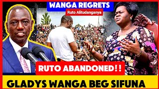 GLADYS WANGA THREATENS TO LEAVE RUTO'S TEAM AS HE IS FORCED TO BEG SIFUNA!