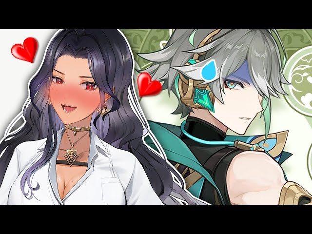 GRINDING FOR ALHAITHAM!😤✨ GENSHIN IMPACT【NIJISANJI EN | Scarle Yonaguni】のサムネイル