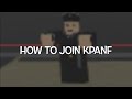 How to join kpanf  joint security area roblox