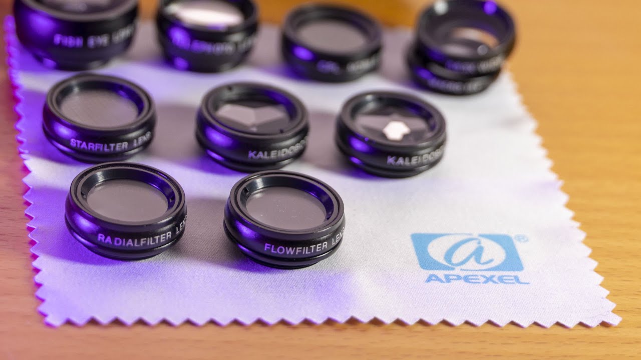 Apexel Smartphone Lens 10 in 1 Kit [Review] YouTube