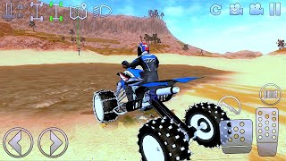 Motocross Dirt quad Bikes Extreme desert Off-Road - Offroad Outlaws Bike Game - Android Gameplay screenshot 4