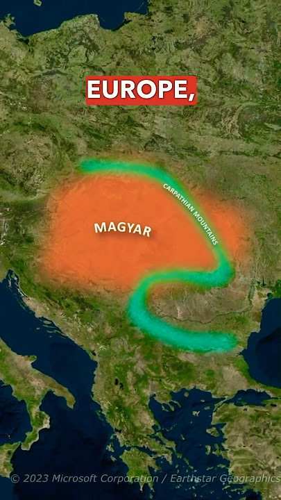 Why Is Hungary So Different ??🇭🇺 #shorts #maps #history #europe #hungary #facts #knowledge #funfacts