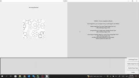 floRECO - flower-recognition-software