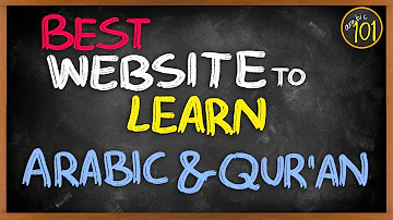 This is the best platform for learning Arabic & Quran, and it is 100% FREE - Arabic101