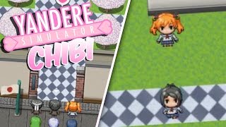 Chibi Yandere Simulator Little Osana And Senpai