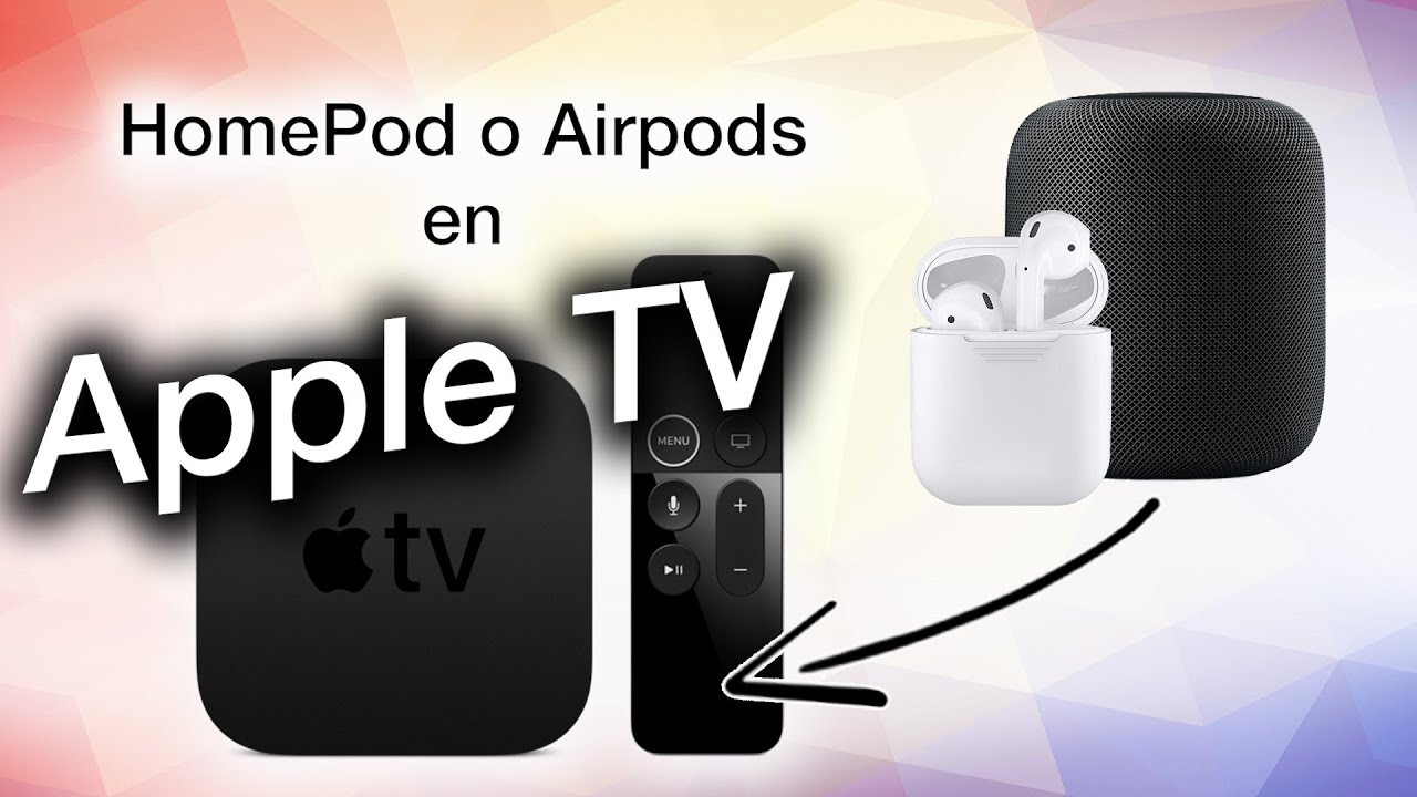 Cómo conectar el HomePod a la televisión como fuente de audio