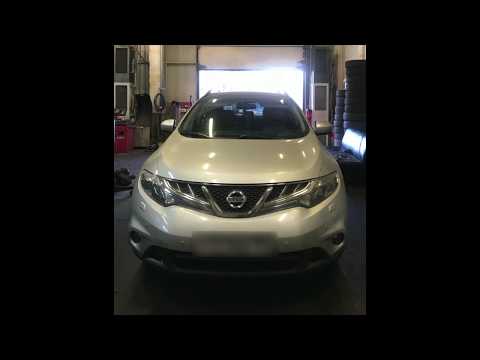 Замена масла в вариаторе Nissan Murano Z51