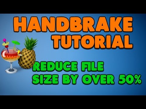 Best Settings for Handbrake 2017 -  Decrease File Size BY OVER 50%, Underwater Audio Problem Fix!!!