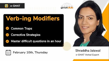 Verb-ing Modifiers on the #GMAT - Modify this foe into a friend | #GMATVerbal #GMATPrep