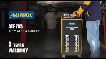 AUTOOL ATF705 Automatic Transmission Fluid Exchanger Machine Fully Automatic Program Control DC12V