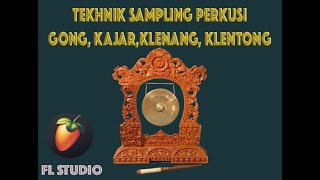 SAMPLING PERKUSI. GONG,KAJAR,KLENTONG DAN KLENANG MENJADI SEPAKET