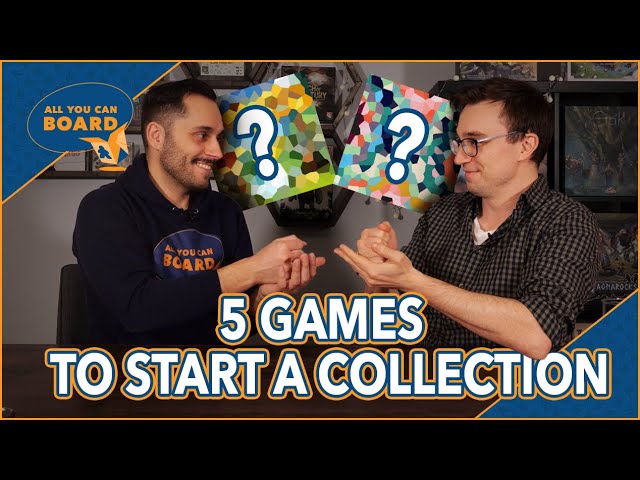 5 Board Games to Start a Collection With