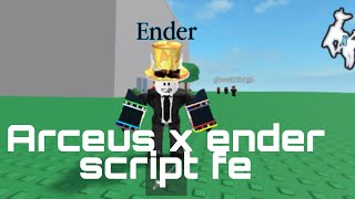 Arceus x fe ender script