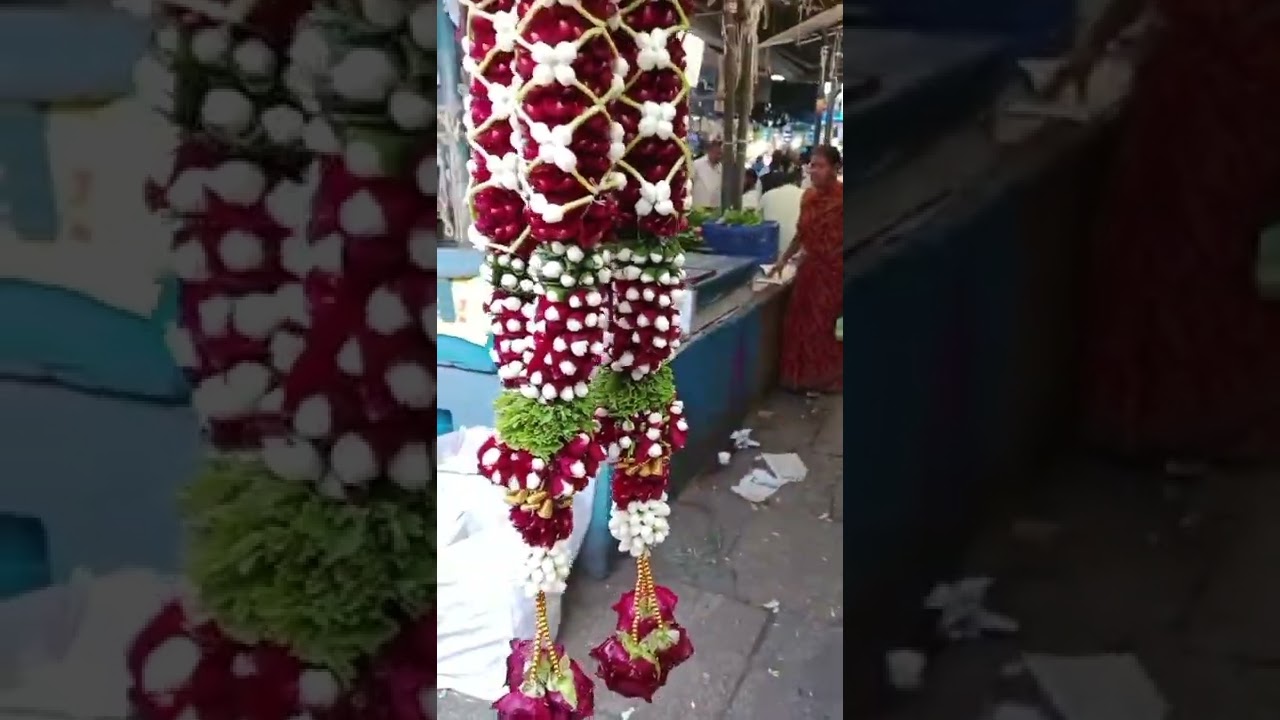 SF flower Decoration At Devaraja market Mysore. 9972828815