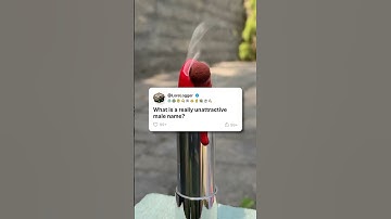 Most unattractive male name ever👀