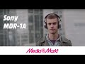 Обзор наушников Sony MDR-1A