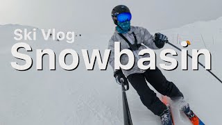 First Ever Day at Snowbasin | Ski Vlog