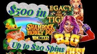 Playing 3 Slots with $500 Total in and up to $20 Spins on Chumba Casino screenshot 2