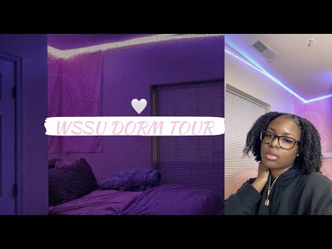 COLLEGE DORM ROOM TOUR | WSSU GLEASON HALL | 2020 | TRINITYALEXUS