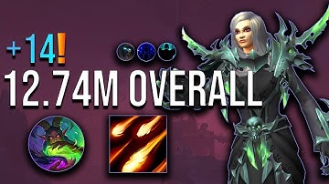 +14 Ara Kara City of Echoes Destruction Warlock 12.74M Overall M+ POV | 11.2 (S3 TWW)