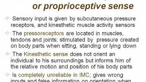 CATS ATPL HPL The Seat of Pants sense