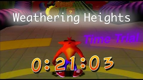 Crash Bandicoot: The Wrath of Cortex - Weathering Heights TT - 0:21:03