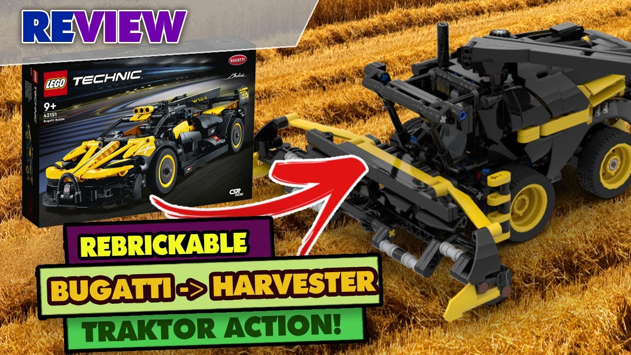 LEGO MOC 42151 Combine Harvester by artemisovsky | Rebrickable