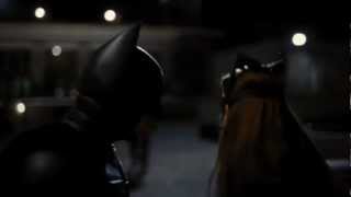 The Dark Knight Rises - Batman and Catwoman Rooftop Fight[HD]