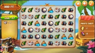 Treasure island match3 game level1 and level2 complete screenshot 5