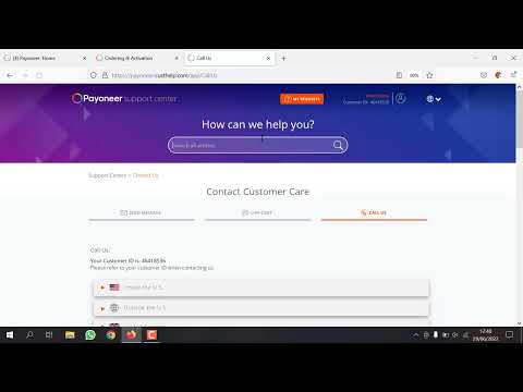 How to Change Payoneer Virtual Credit Card (VCC) طريقة تغيير البطاقة البنكية بحساب بايونير