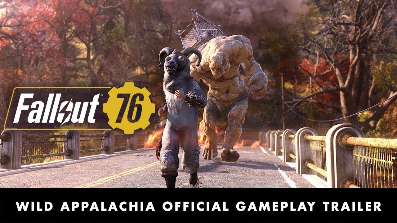 Fallout 76 Wild Appalachia ワイルドアパラチア オフィシャル ゲームプレイトレーラー Youtube