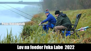 Lov na feeder řeka Labe - Pepa Konopásek 2022 - Hobby-G TV