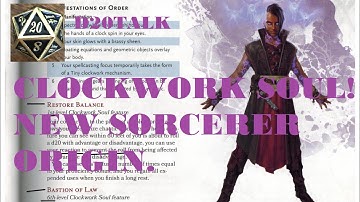Clockwork Soul Sorcerer from Tasha