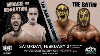 Bpbitd 24 Tag Team Championship - Miracle Generation C Vs. The Batiri - Everything Is Alright