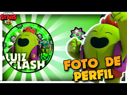 Como Fazer Foto De Perfil Do Brawl Stars Youtube - spike brawl stars foto de perfil